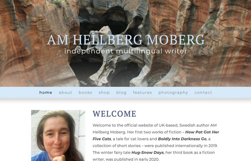 AM Hellberg Moberg – writer