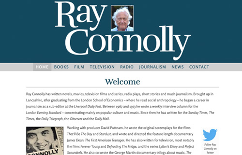 Ray Connolly – writer