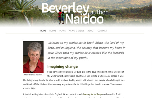 Beverley Naidoo – author
