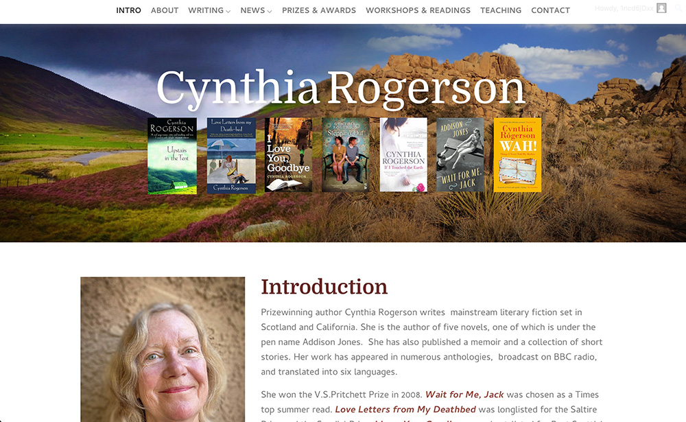 Cynthia Rogerson – author